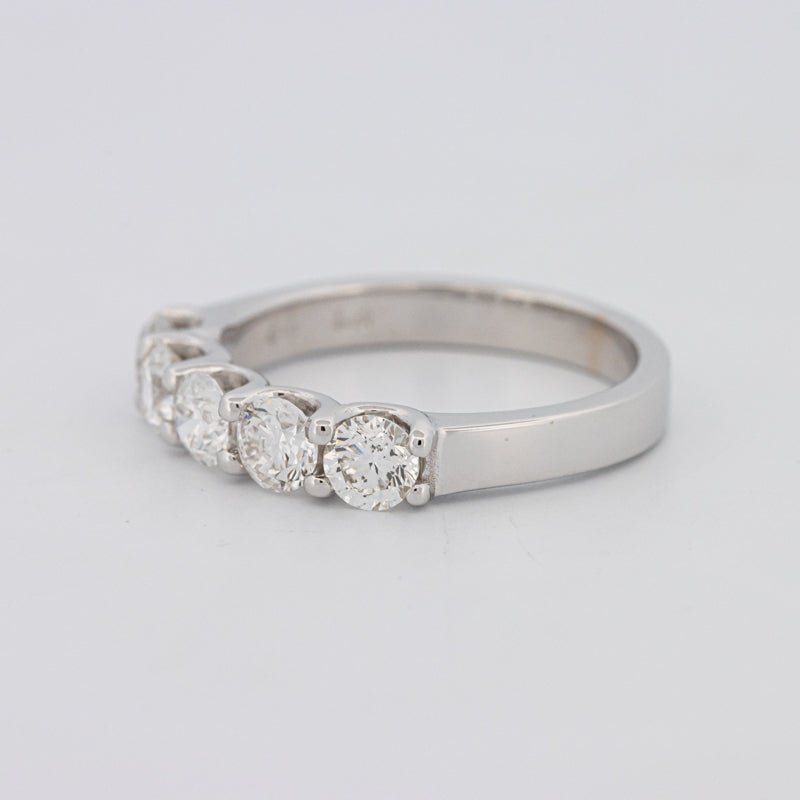 5 Half Round Floating Eternity Ring - ZIZOV DIAMONDS