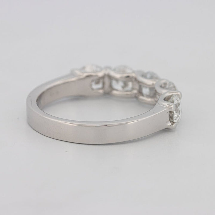5 Half Round Floating Eternity Ring (LG) - ZIZOV DIAMONDS