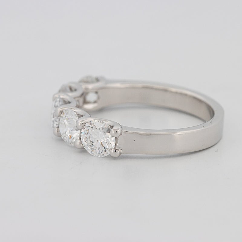 5 Half Round Floating Eternity Ring (LG) - ZIZOV DIAMONDS