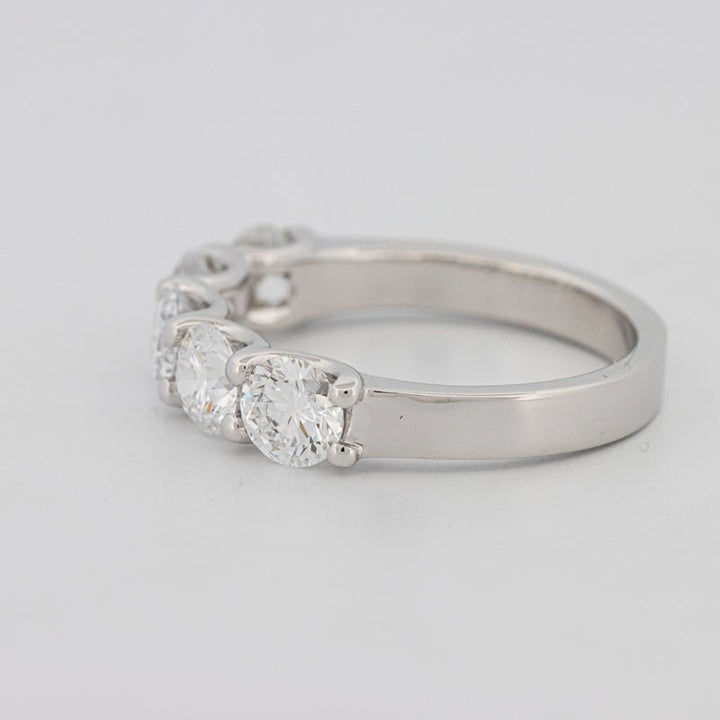 5 Half Round Floating Eternity Ring (LG) - ZIZOV DIAMONDS