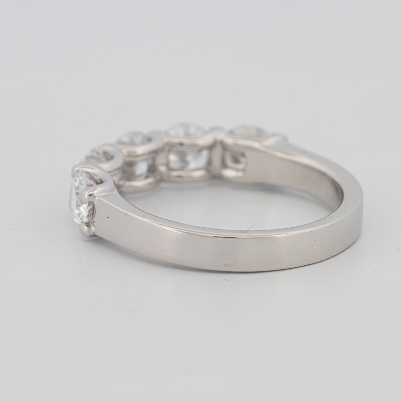 5 Half Round Floating Eternity Ring (LG) - ZIZOV DIAMONDS