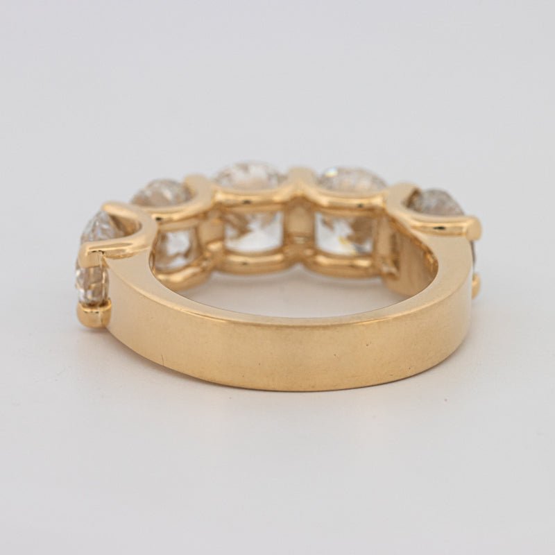 5 Half Round Floating Eternity Ring (LG) - ZIZOV DIAMONDS