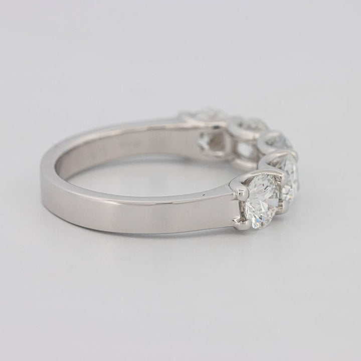 5 Half Round Floating Eternity Ring (LG) - ZIZOV DIAMONDS