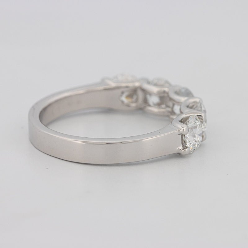 5 Half Round Floating Eternity Ring (LG) - ZIZOV DIAMONDS