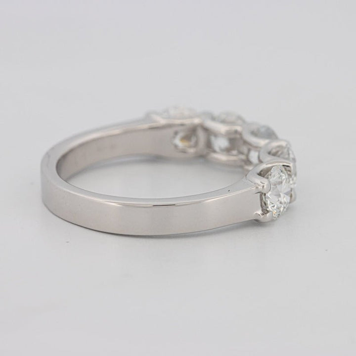 5 Half Round Floating Eternity Ring (LG) - ZIZOV DIAMONDS