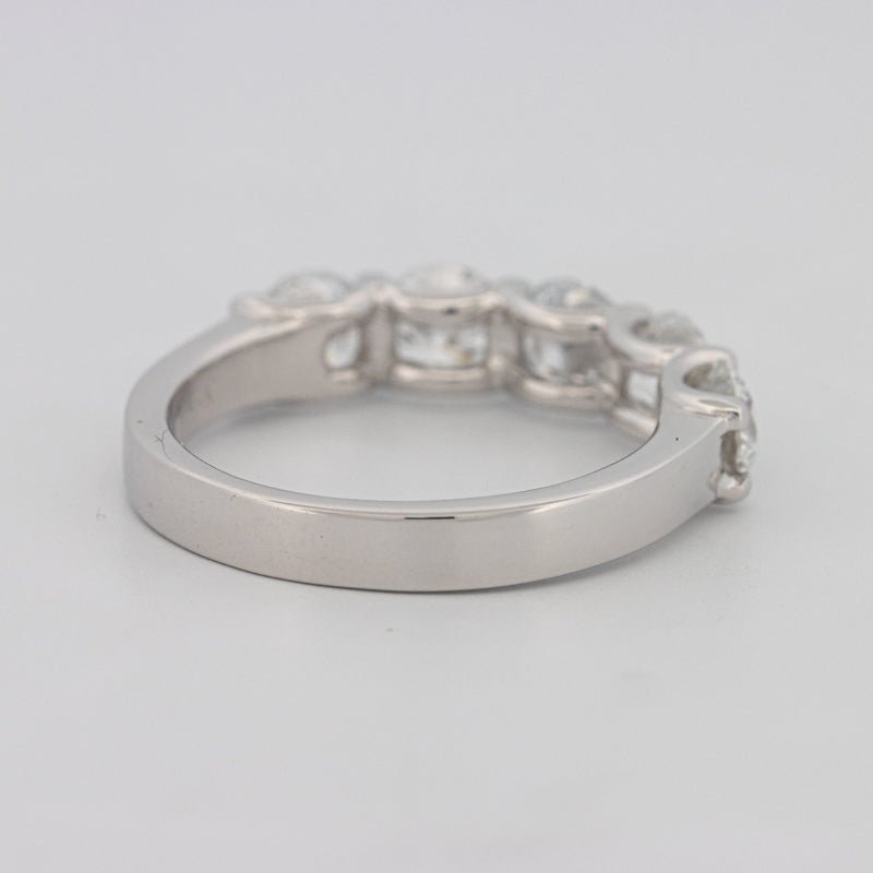 5 Half Round Floating Eternity Ring (LG) - ZIZOV DIAMONDS