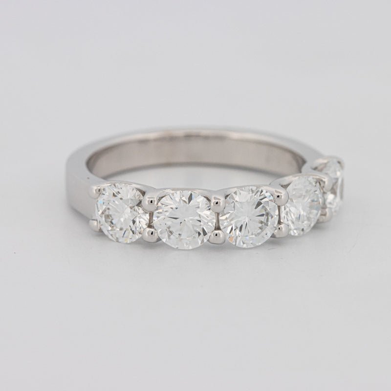 5 Half Round Floating Eternity Ring (LG) - ZIZOV DIAMONDS