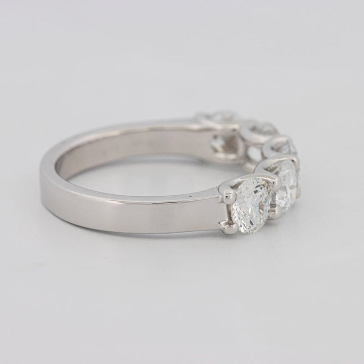5 Half Round Floating Eternity Ring (LG) - ZIZOV DIAMONDS