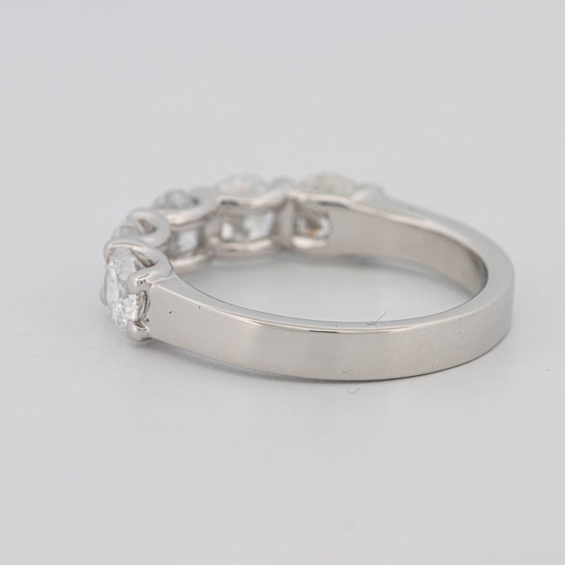 5 Half Round Floating Eternity Ring (LG) - ZIZOV DIAMONDS