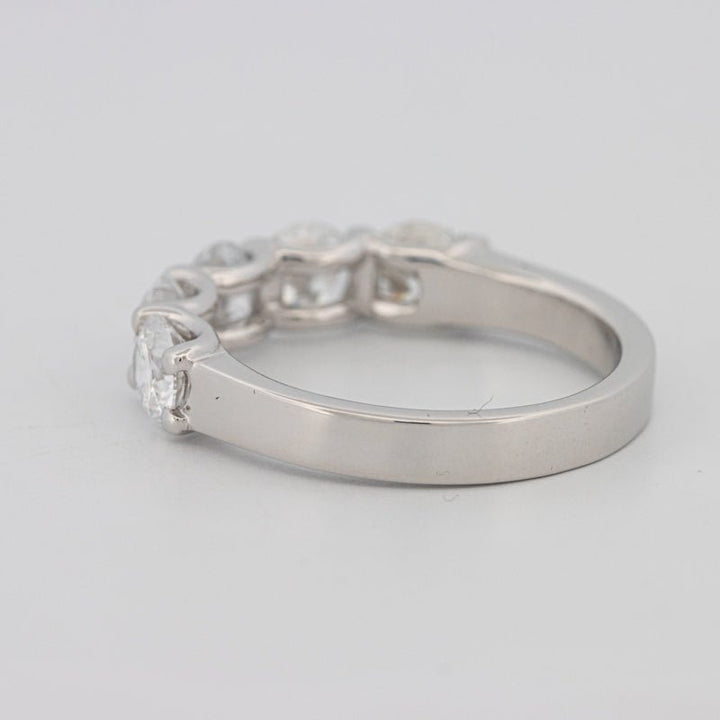 5 Half Round Floating Eternity Ring (LG) - ZIZOV DIAMONDS