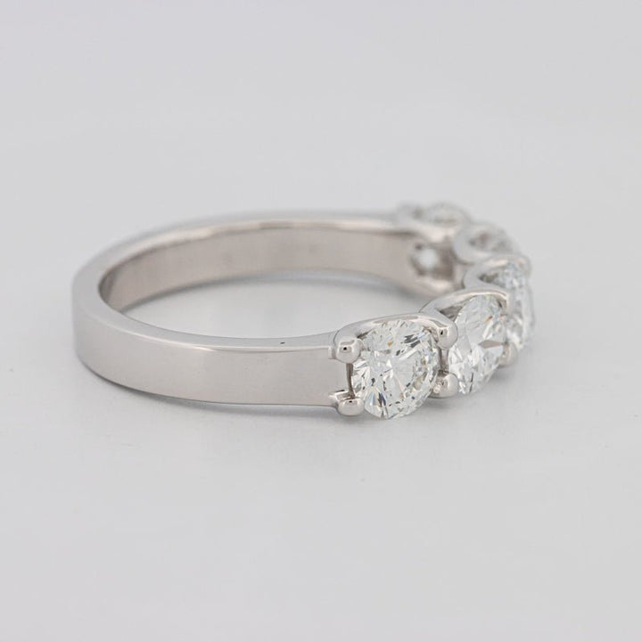 5 Half Round Floating Eternity Ring (LG) - ZIZOV DIAMONDS