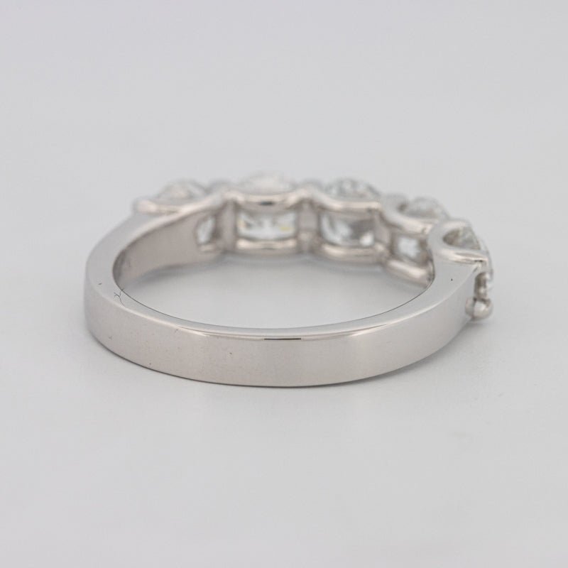 5 Half Round Floating Eternity Ring (LG) - ZIZOV DIAMONDS