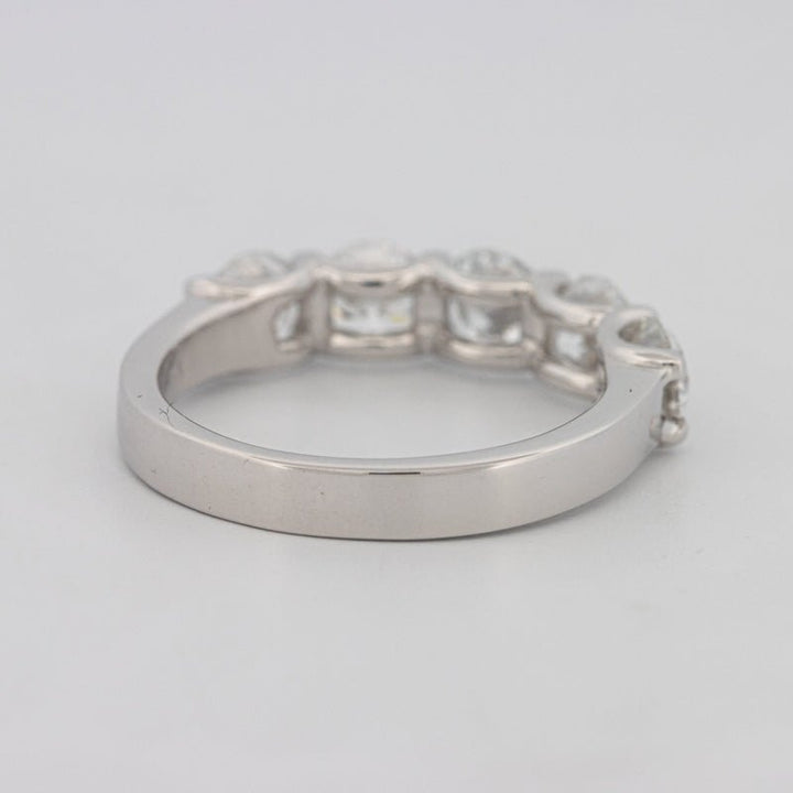 5 Half Round Floating Eternity Ring (LG) - ZIZOV DIAMONDS