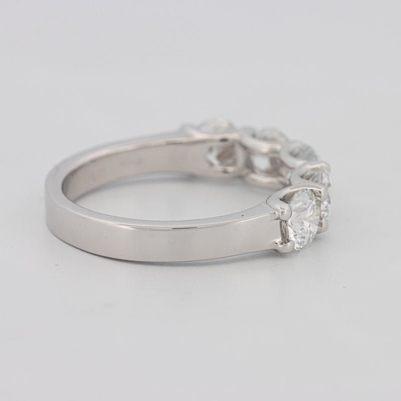 5 Half Round Floating Eternity Ring (LG) - ZIZOV DIAMONDS
