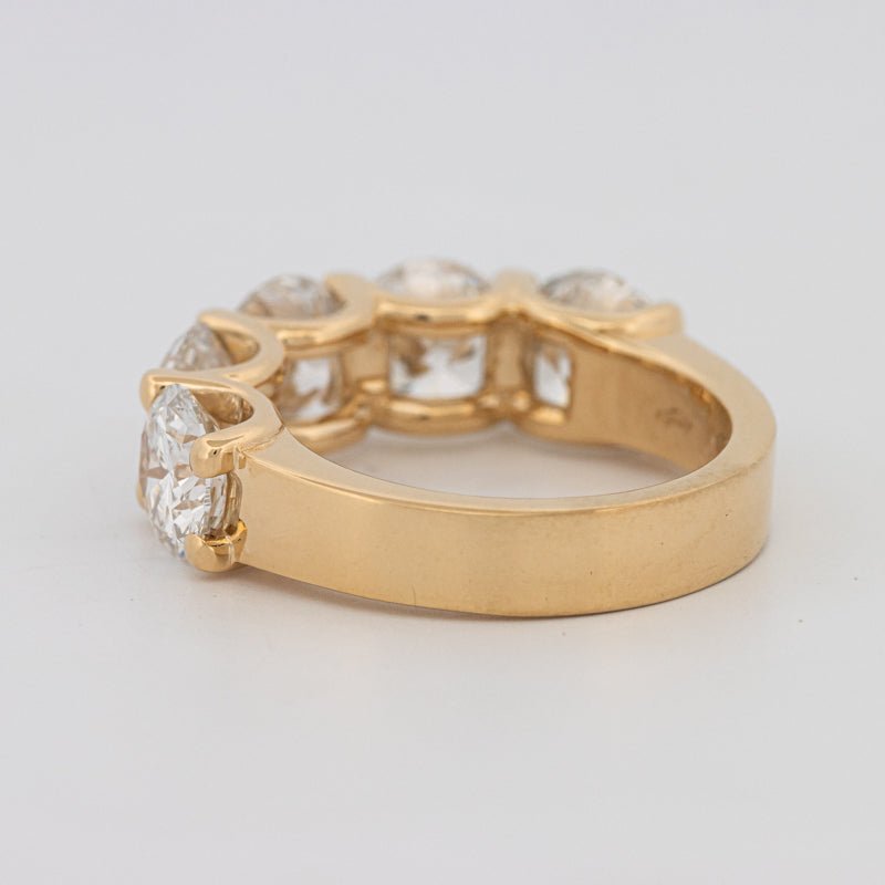 5 Half Round Floating Eternity Ring (LG) - ZIZOV DIAMONDS