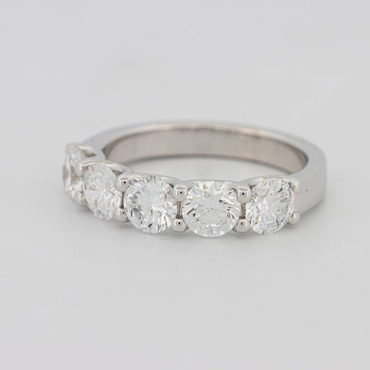 5 Half Round Floating Eternity Ring (LG) - ZIZOV DIAMONDS