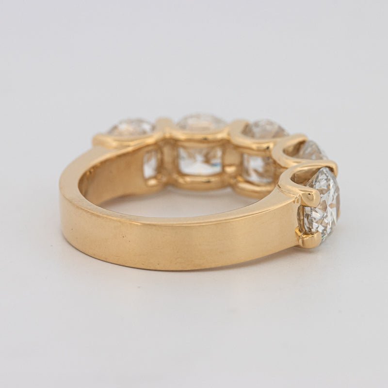 5 Half Round Floating Eternity Ring (LG) - ZIZOV DIAMONDS