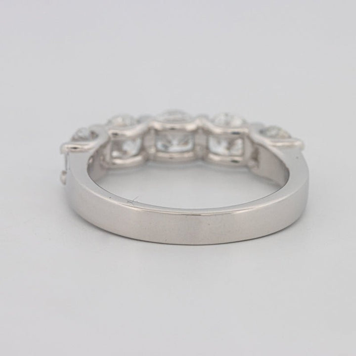 5 Half Round Floating Eternity Ring (LG) - ZIZOV DIAMONDS