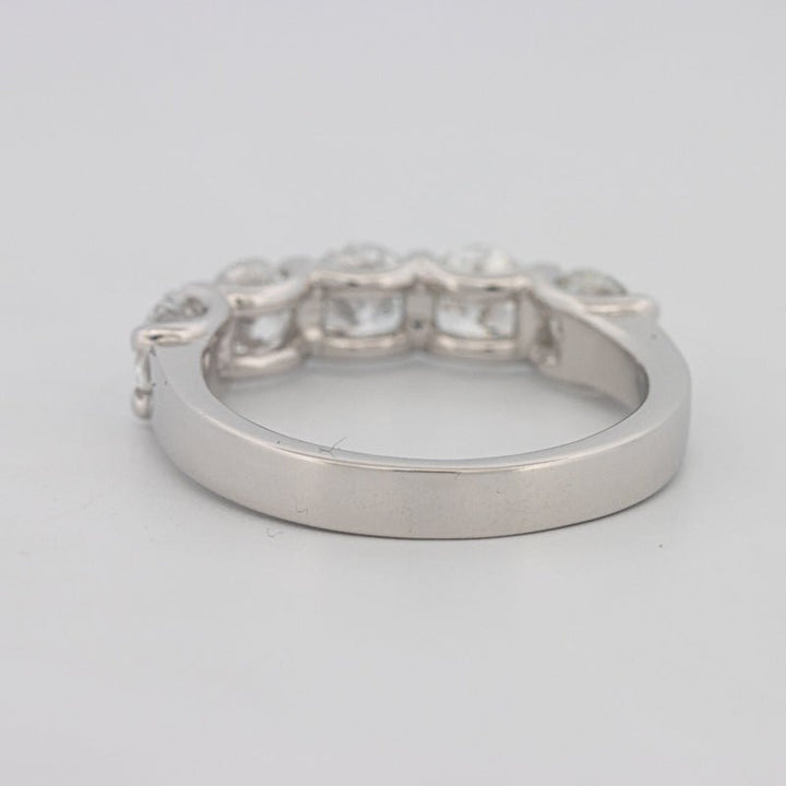 5 Half Round Floating Eternity Ring (LG) - ZIZOV DIAMONDS