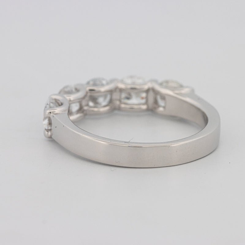 5 Half Round Floating Eternity Ring (LG) - ZIZOV DIAMONDS