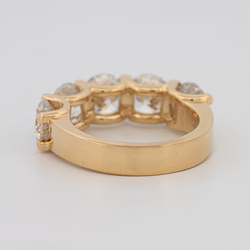 5 Half Round Floating Eternity Ring (LG) - ZIZOV DIAMONDS