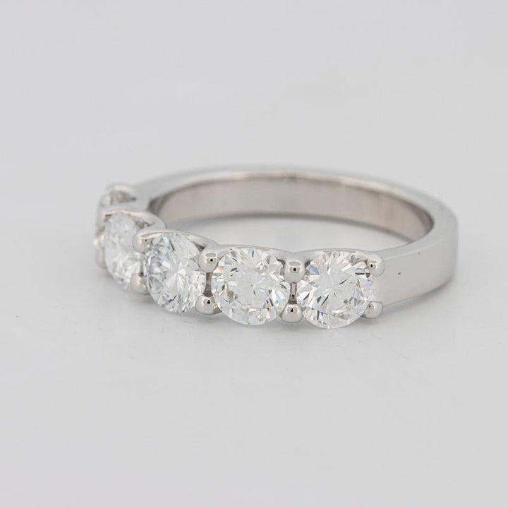 5 Half Round Floating Eternity Ring (LG) - ZIZOV DIAMONDS