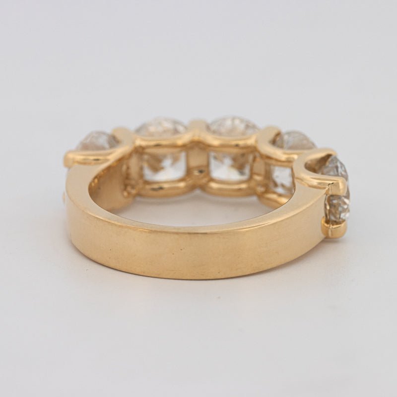 5 Half Round Floating Eternity Ring (LG) - ZIZOV DIAMONDS