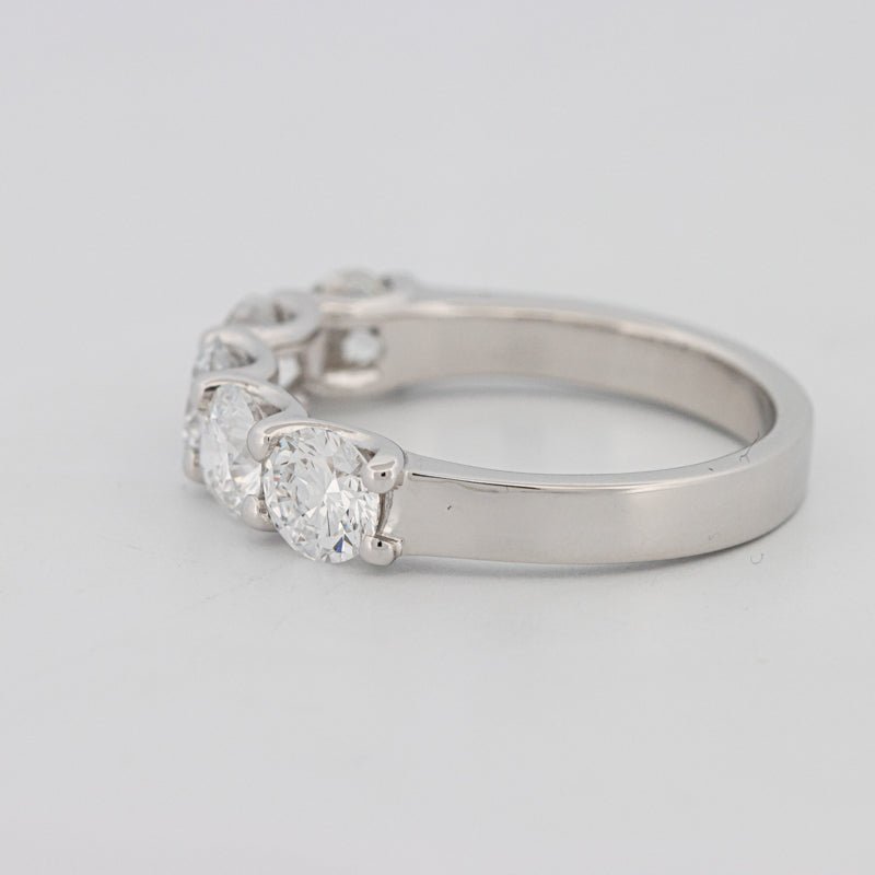 5 Half Round Floating Eternity Ring (LG) - ZIZOV DIAMONDS