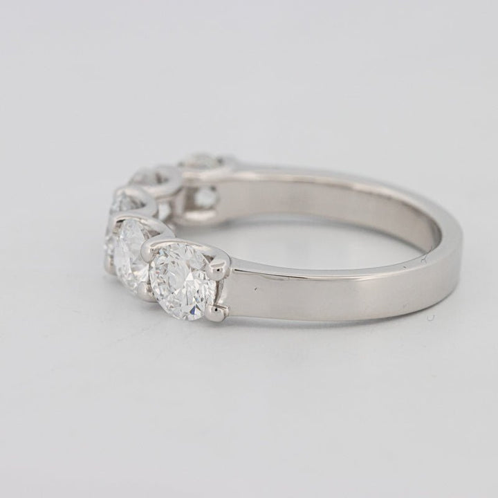 5 Half Round Floating Eternity Ring (LG) - ZIZOV DIAMONDS