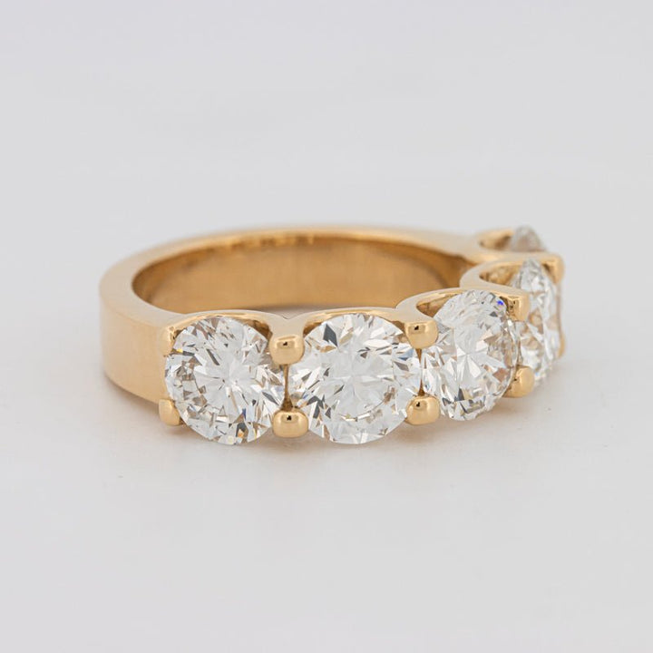 5 Half Round Floating Eternity Ring (LG) - ZIZOV DIAMONDS