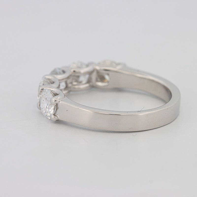 5 Half Round Floating Eternity Ring (LG) - ZIZOV DIAMONDS