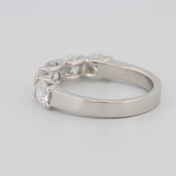 5 Half Round Floating Eternity Ring (LG) - ZIZOV DIAMONDS