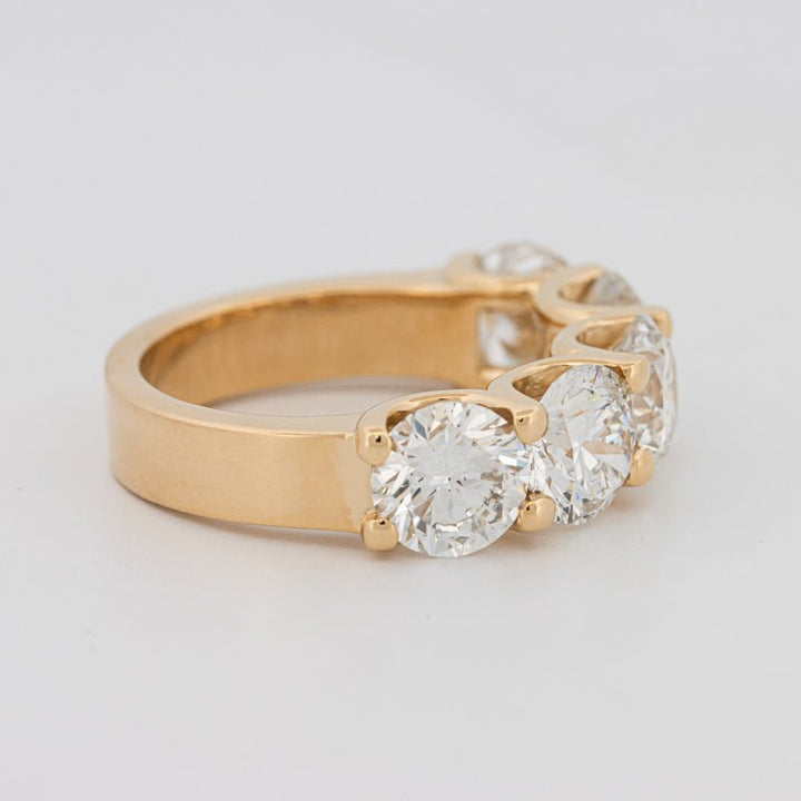 5 Half Round Floating Eternity Ring (LG) - ZIZOV DIAMONDS