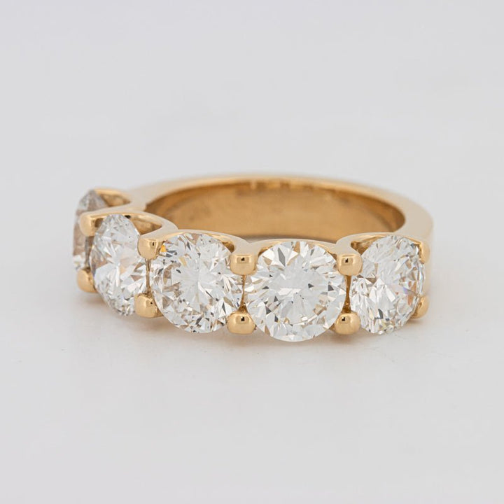 5 Half Round Floating Eternity Ring (LG) - ZIZOV DIAMONDS