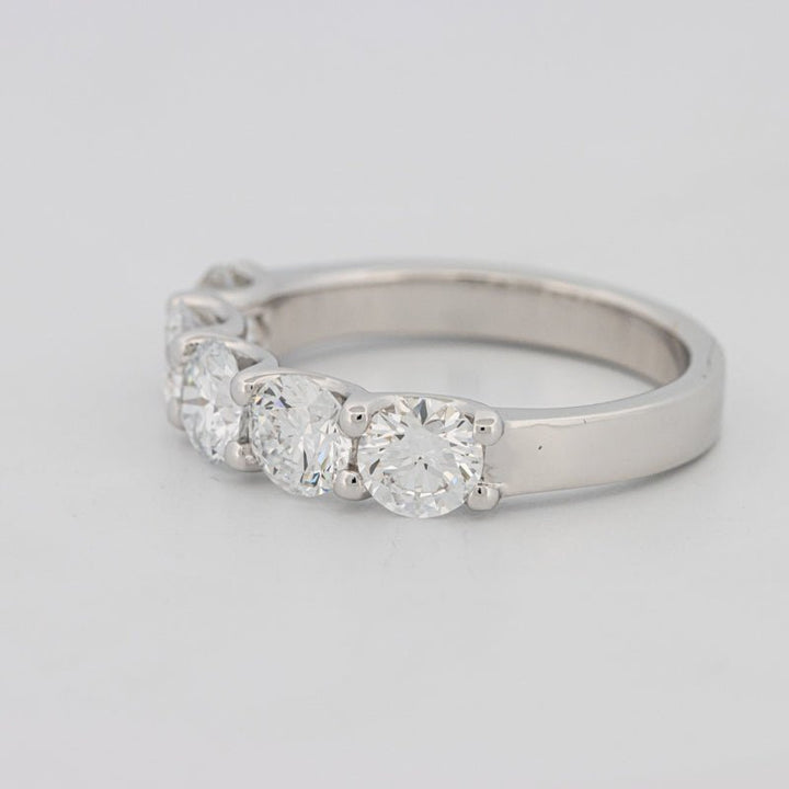 5 Half Round Floating Eternity Ring (LG) - ZIZOV DIAMONDS