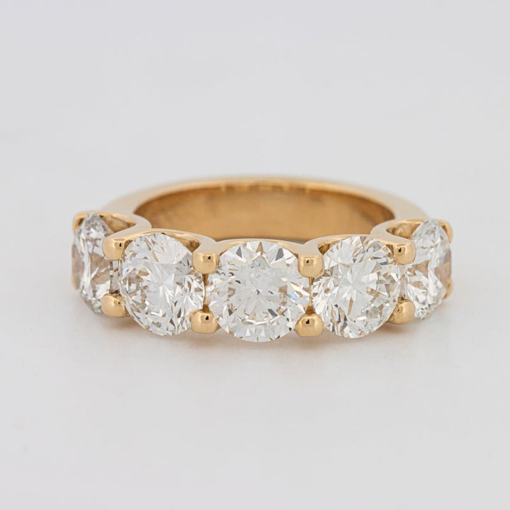 5 Half Round Floating Eternity Ring (LG) - ZIZOV DIAMONDS