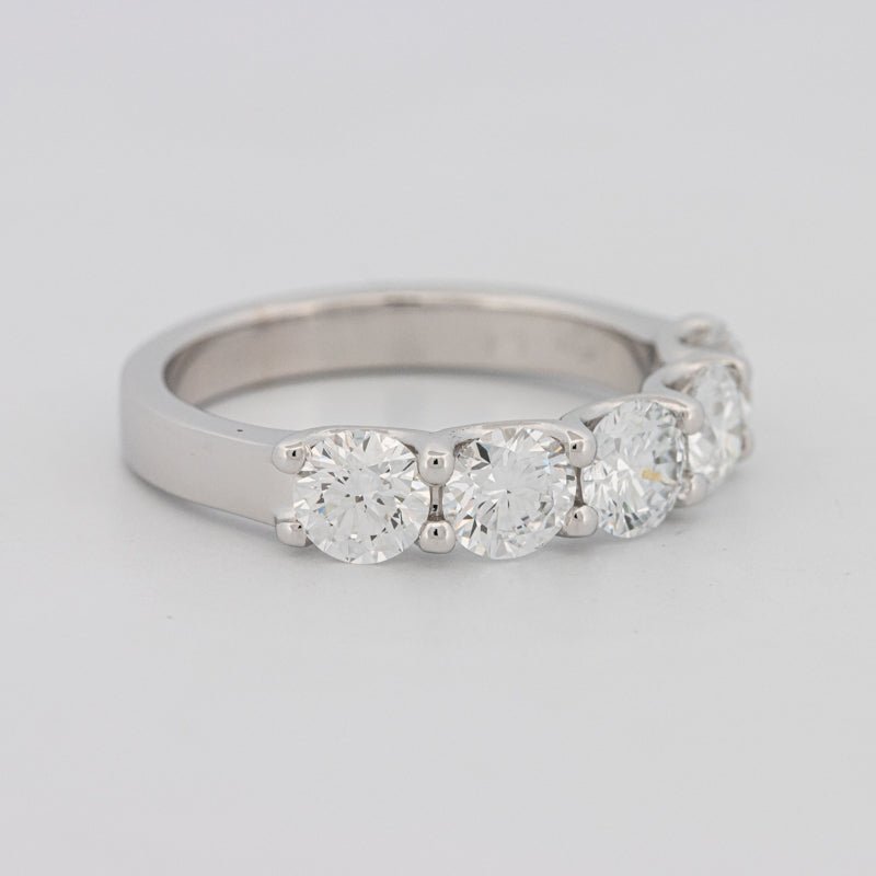 5 Half Round Floating Eternity Ring (LG) - ZIZOV DIAMONDS