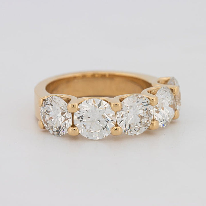 5 Half Round Floating Eternity Ring (LG) - ZIZOV DIAMONDS