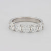 5 Half Round Floating Eternity Ring (LG) - ZIZOV DIAMONDS