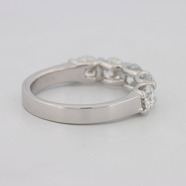 5 Half Round Floating Eternity Ring (LG) - ZIZOV DIAMONDS