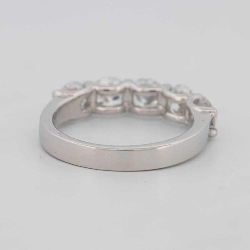 5 Half Round Floating Eternity Ring (LG) - ZIZOV DIAMONDS