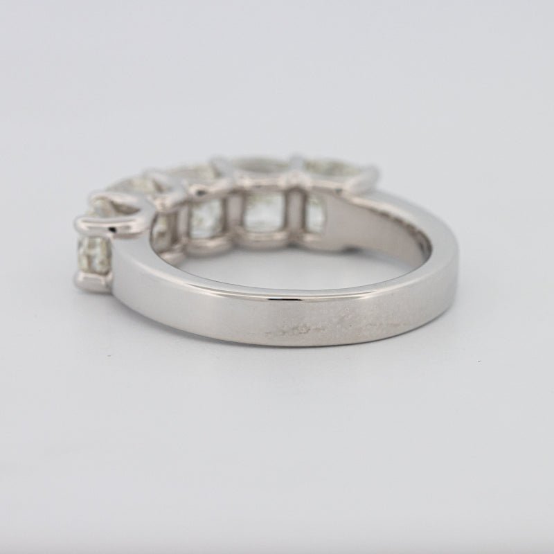 5 Half Square Radiant Eternity Ring - ZIZOV DIAMONDS