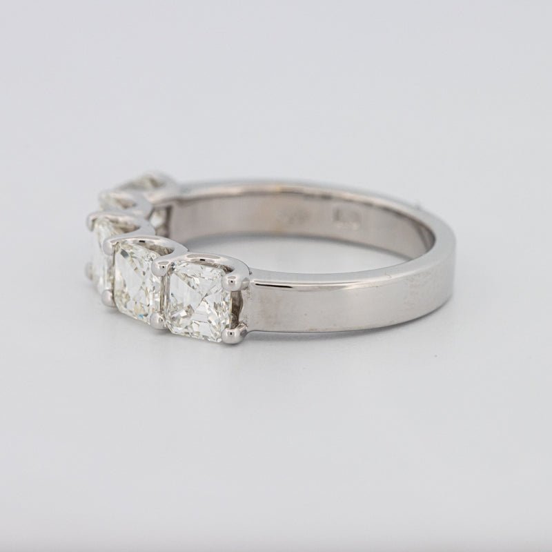 5 Half Square Radiant Eternity Ring - ZIZOV DIAMONDS