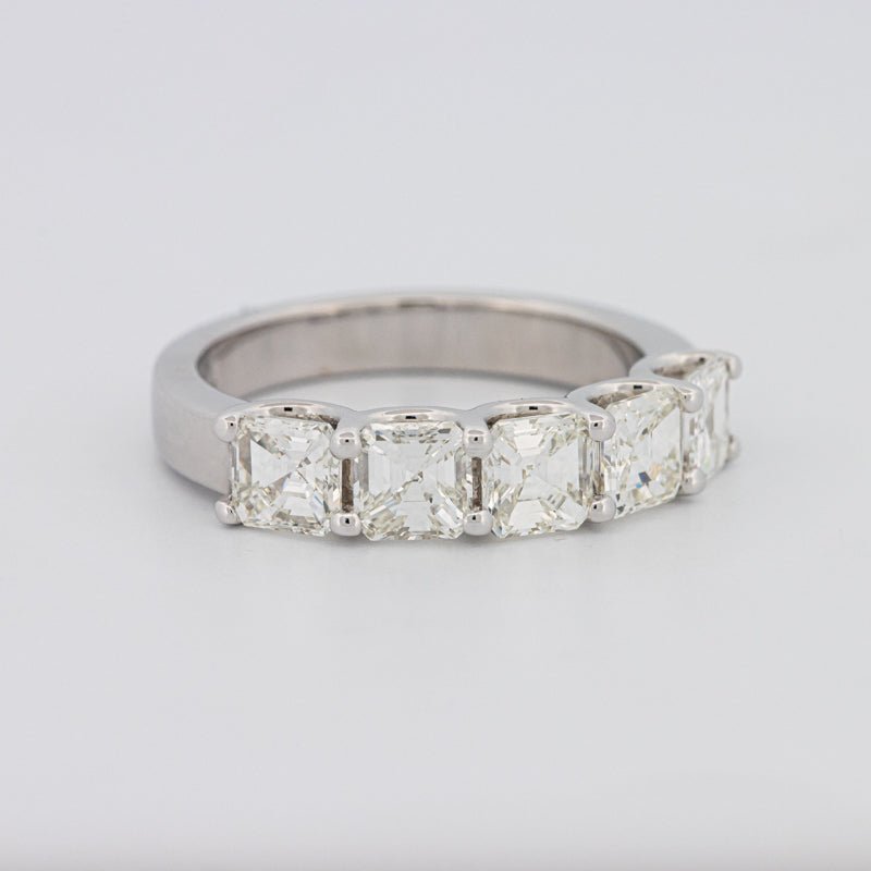5 Half Square Radiant Eternity Ring - ZIZOV DIAMONDS