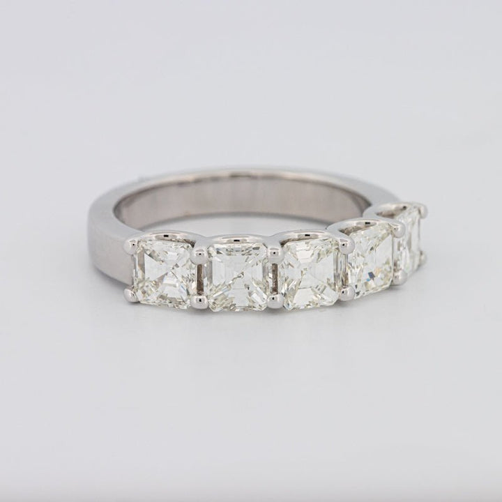 5 Half Square Radiant Eternity Ring - ZIZOV DIAMONDS