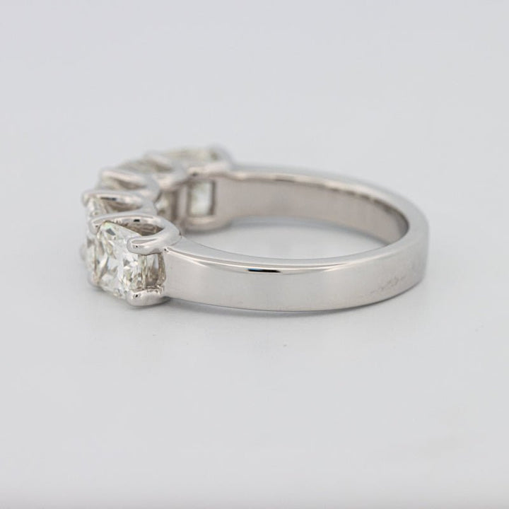 5 Half Square Radiant Eternity Ring - ZIZOV DIAMONDS