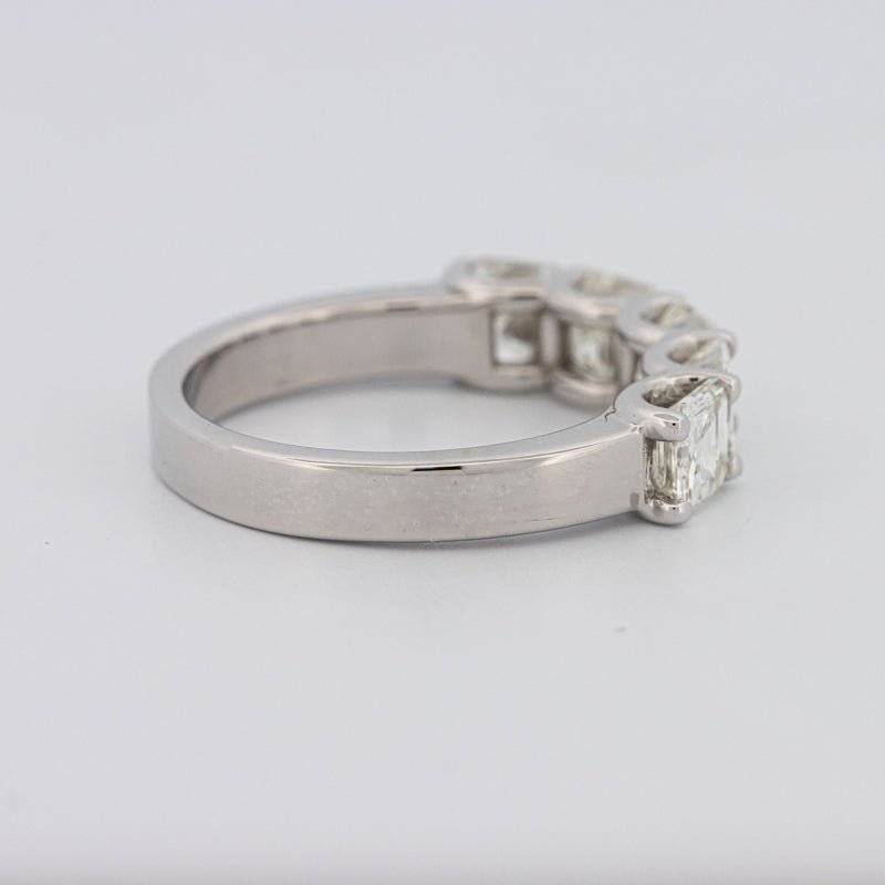 5 Half Square Radiant Eternity Ring - ZIZOV DIAMONDS