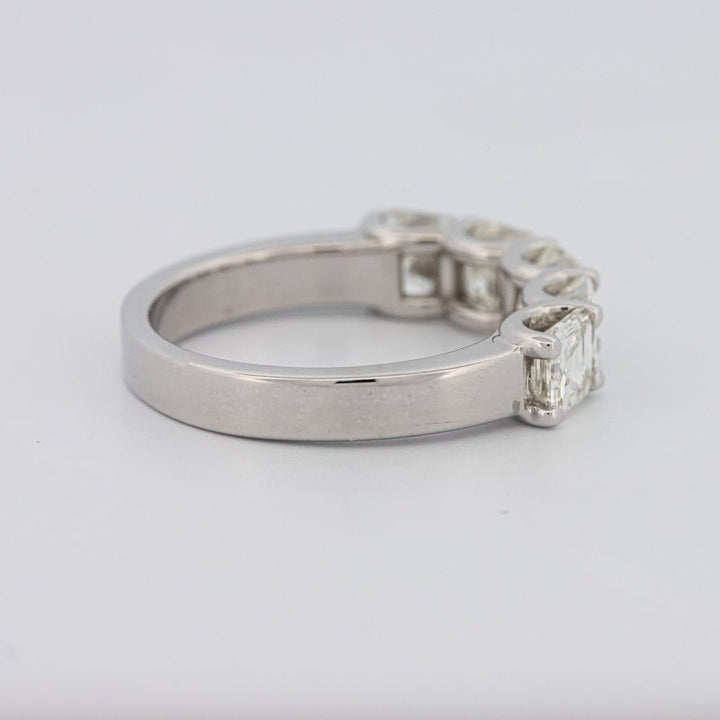 5 Half Square Radiant Eternity Ring - ZIZOV DIAMONDS