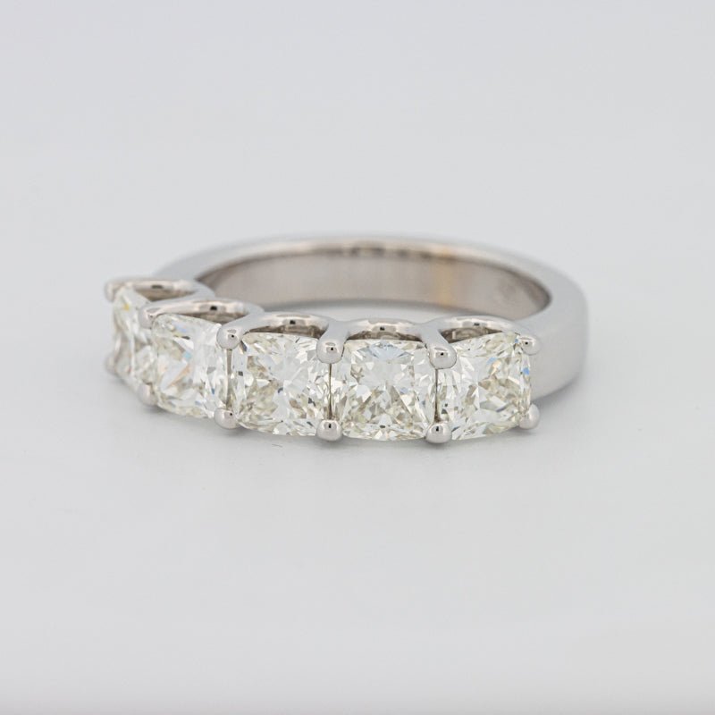 5 Half Square Radiant Eternity Ring - ZIZOV DIAMONDS