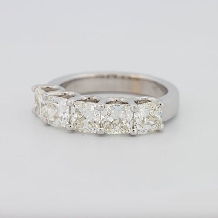 5 Half Square Radiant Eternity Ring - ZIZOV DIAMONDS
